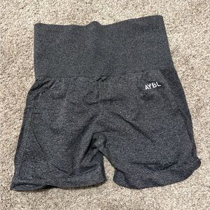 AYBL Dark Charcoal Seamless Workout Shorts